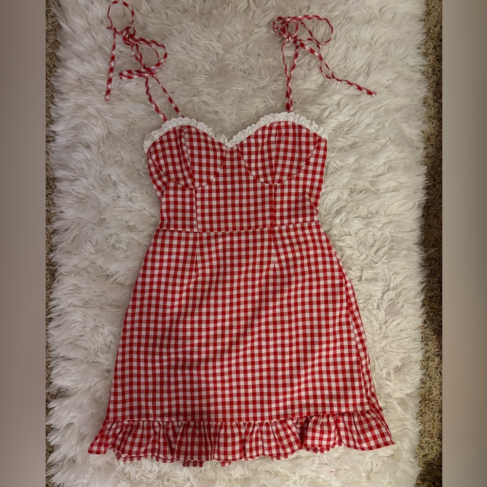 Gingham dress